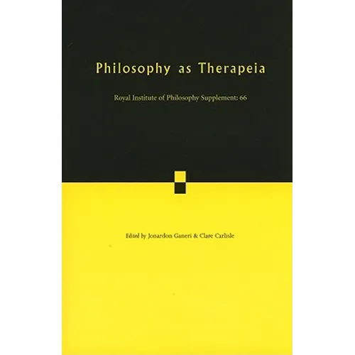 Philosophy as Therapeia