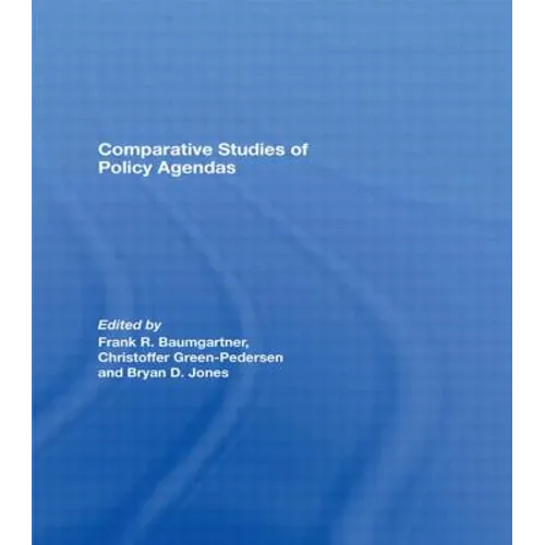Comparative Studies of Policy Agendas
