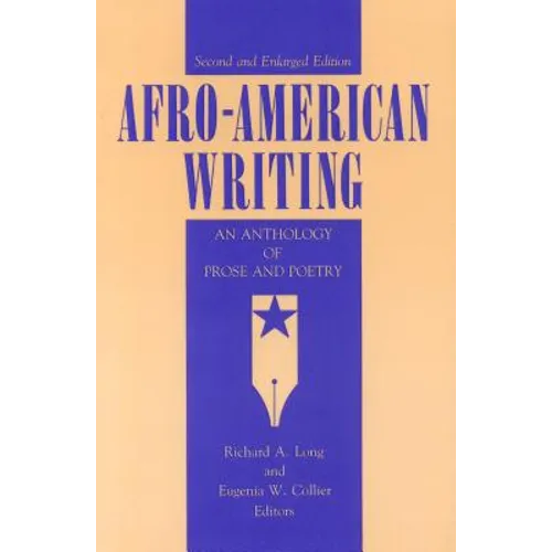 Afro-American Writing: An Anthology of Prose and Poetry