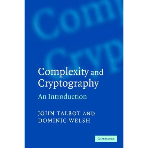 Complexity and Cryptography