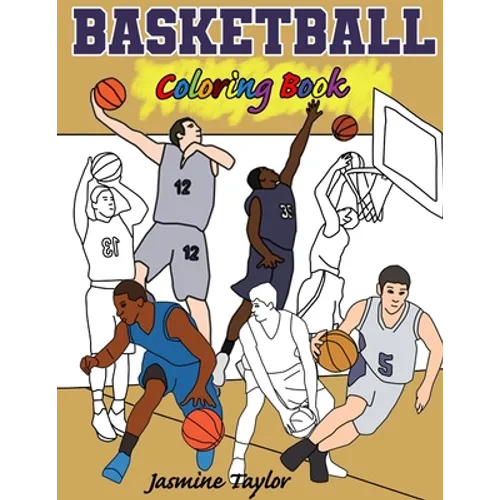 Basketball Coloring Book