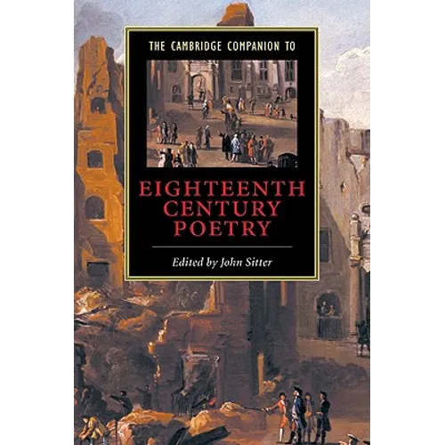 The Cambridge Companion to Eighteenth-Century Poetry